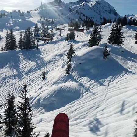L'Appartement Les Bossons En Lisiere De Foret Dans Le Chalet Genepi Arêches Екстериор снимка
