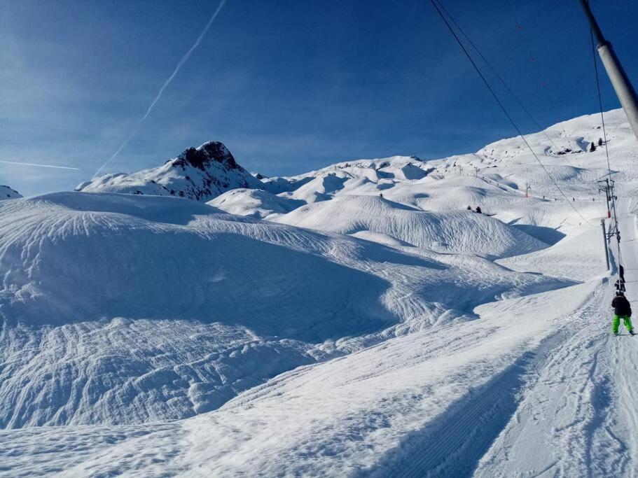 L'Appartement Les Bossons En Lisiere De Foret Dans Le Chalet Genepi Arêches Екстериор снимка